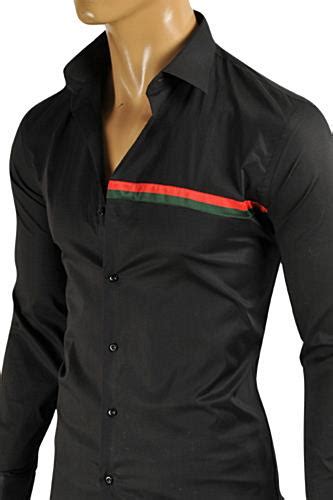 gucci red button down|Gucci button up shirt men.